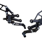 Woodcraft Complete Rearsets kit w/ pedals | Yamaha YZF-R7 (2022-2023)