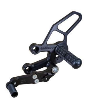 Woodcraft Complete Rearsets kit w/ pedals | Yamaha YZF-R7 (2022-2023)