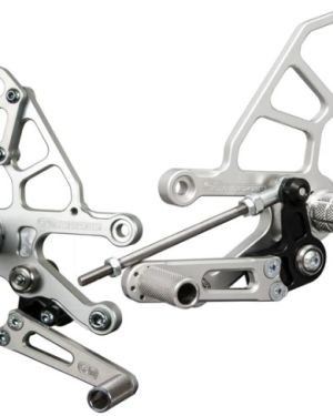 Woodcraft Rearset Kit – Complete GP Shift W/Pedals – Aprilia RSV4 / Tuono V4 (2021-23)