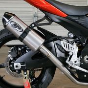 M4 RACE FULL SYSTEM WITH TITANIUM CANISTER 2007-08 Suzuki GSX-R1000