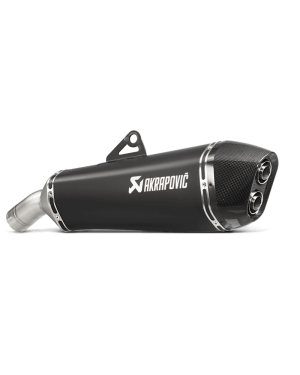 Akrapovic Racing Black Titanium Slip-on Muffler 13-17 BMW F800GT