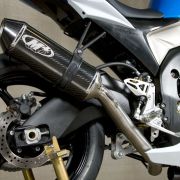 M4 FULL SYSTEM WITH CARBON FIBER CANISTER 2009-11 Suzuki GSX-R1000