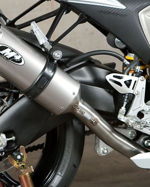 M4 FULL SYSTEM WITH TITANIUM CANISTER 2009-11 Suzuki GSX-R1000