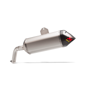 Akrapovic Racing Street Legal Titanium Slip On Muffler 10-17 Yamaha XT1200Z Super Tenere