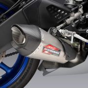 Yoshimura Race AT2 Full Stainless Steel Exhaust w/ Stainless Silencer- Yamaha R6 (06-20)