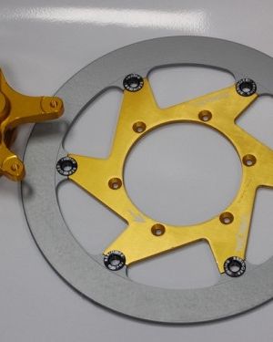 Beringer Supermoto Brake Kit: 4 Piston – Honda, Suzuki, Yamaha, KTM, Kawasaki, Husqvarna, Husaberg, Gas Gas