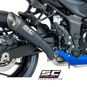 SC-Project Black Titanium S1 Slip On – Suzuki GSX-S750 2017-2018