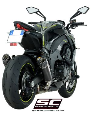 SC-Project Conic Slip Ons – Kawasaki Z1000 2017-2018