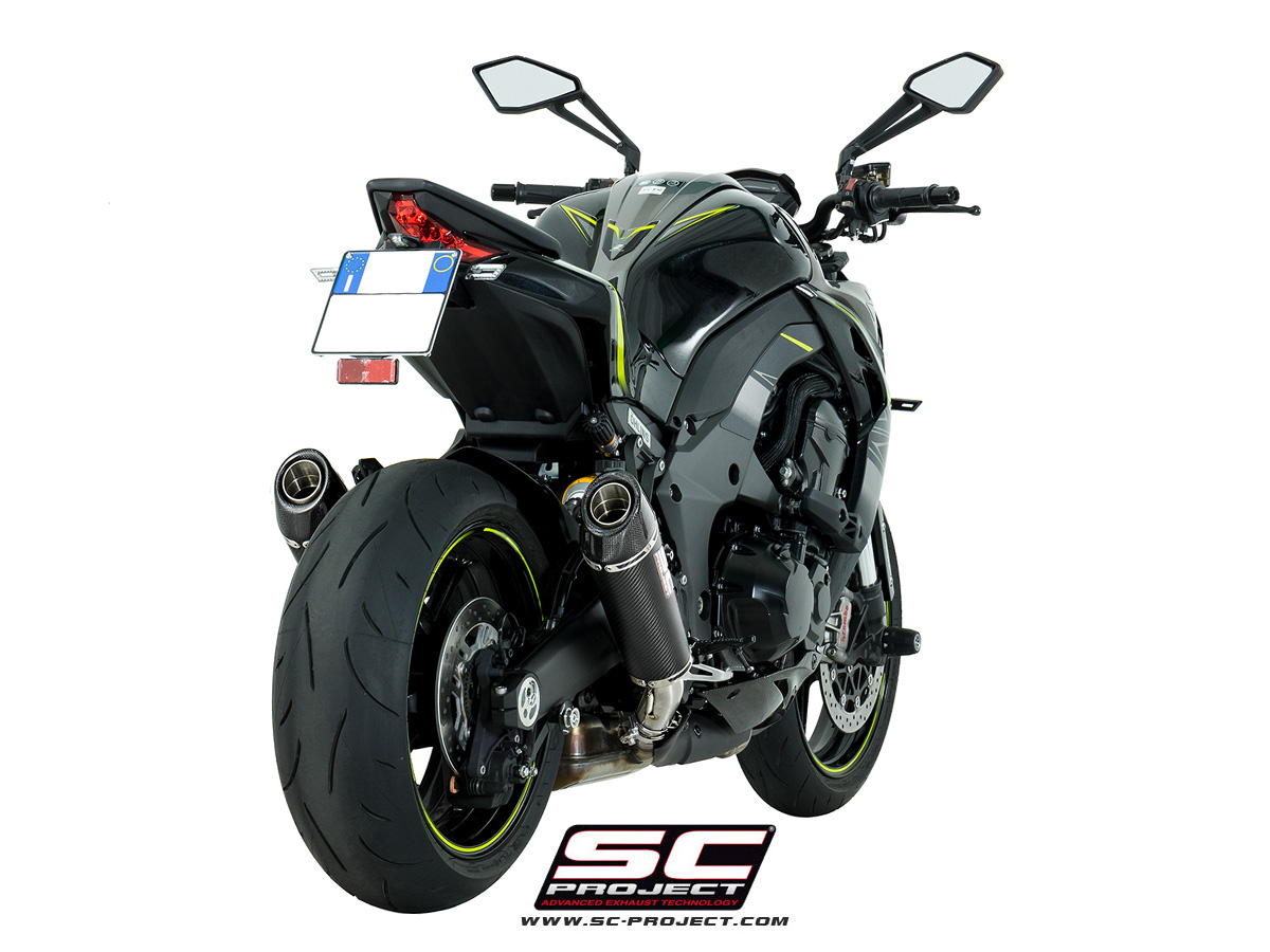 SC-Project Conic Slip Ons – Kawasaki Z1000 2017-2018