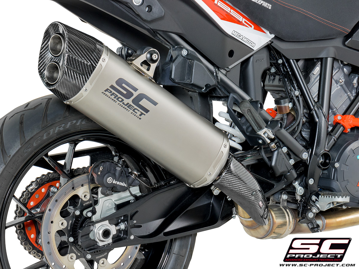 SC-Project Adventure Slip On KTM 1090 Adventure R (2017) & 1290 Super Adventure (2015-2017)