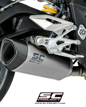 SC-Project SC1-R Slip On Triumph Street Triple 765 R / S / RS  2017-2023
