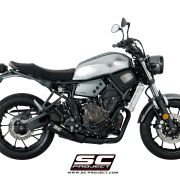 SC-Project Black Conic “70s Style”  Full System 2016-2018 Yamaha  XSR700
