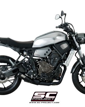 SC-Project Black Conic “70s Style”  Full System 2016-2018 Yamaha  XSR700