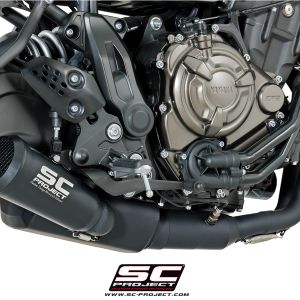 SC-Project Black Conic "70s Style"  Full System 2016-2018 Yamaha  XSR700