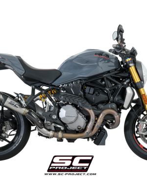 SC-Project Ducati Monster 1200S (17-18) S1 Slip On Exhaust