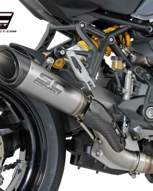 SC-Project Ducati Monster 1200S (17-18) S1 Slip On Exhaust
