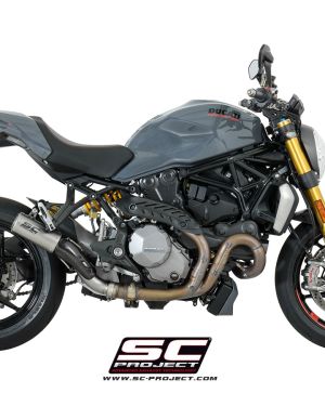 SC-Project Ducati Monster 1200S (17-18) CR-T Slip On Exhaust