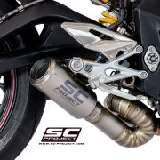 SC-Project CR-T Slip On Triumph Street Triple 765 R / S / RS  2017-2023