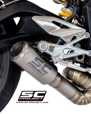 SC-Project CR-T Slip On Triumph Street Triple 765 R / S / RS  2017-2023