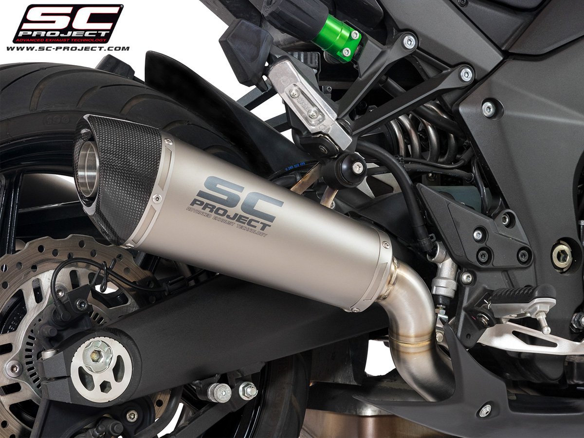 SC-Project Conic Slip Ons – Kawasaki Z1000SX 2017-2018