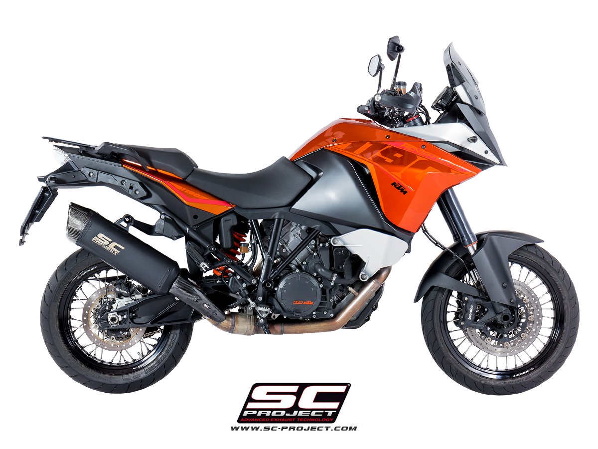 SC-Project Black Titanium Adventure Slip On – KTM 1190 Adventure R (13-16) & 1290 Super Adventure (2015-2018)