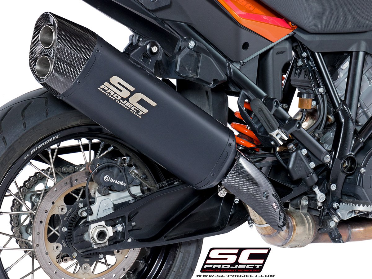 SC-Project Black Titanium Adventure Slip On – KTM 1190 Adventure R (13-16) & 1290 Super Adventure (2015-2018)