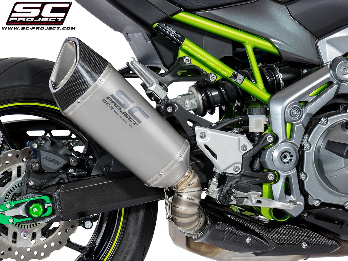 SC-Project SC1-R Titanium Slip On – Kawasaki Z900 2020 – 2022