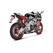 Akrapovic Racing Carbon Fiber Slip-On Muffler – Aprilia RSV4 2015-2016