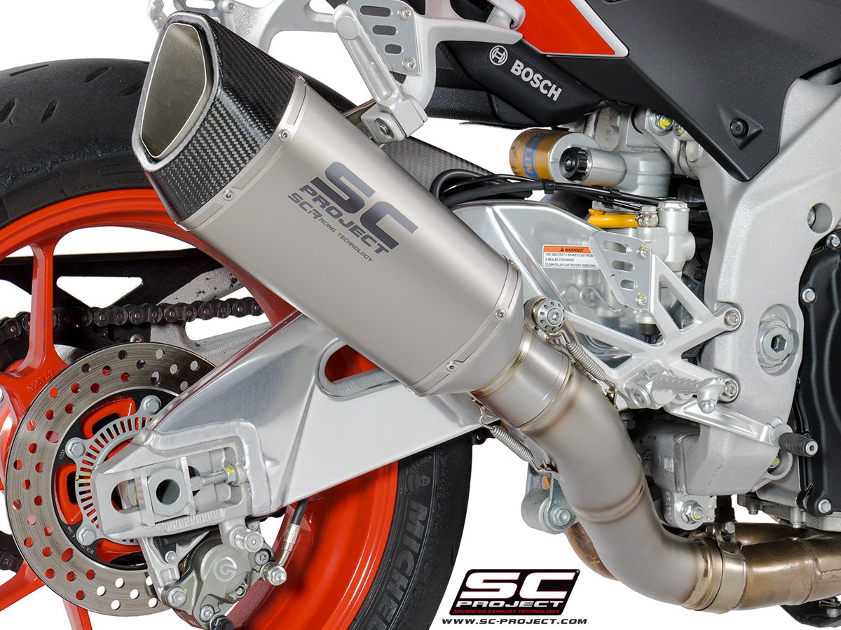 SC-Project Aprilia RSV4 (17) / Tuono V4 (17-19)  SC1-R Racing Exhaust
