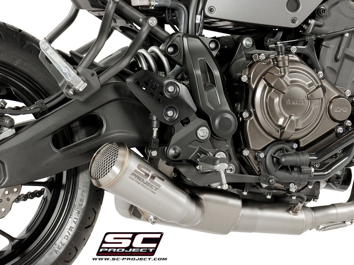 SC-Project Conic “70s Style”  Full System 2016-2018 Yamaha XSR700