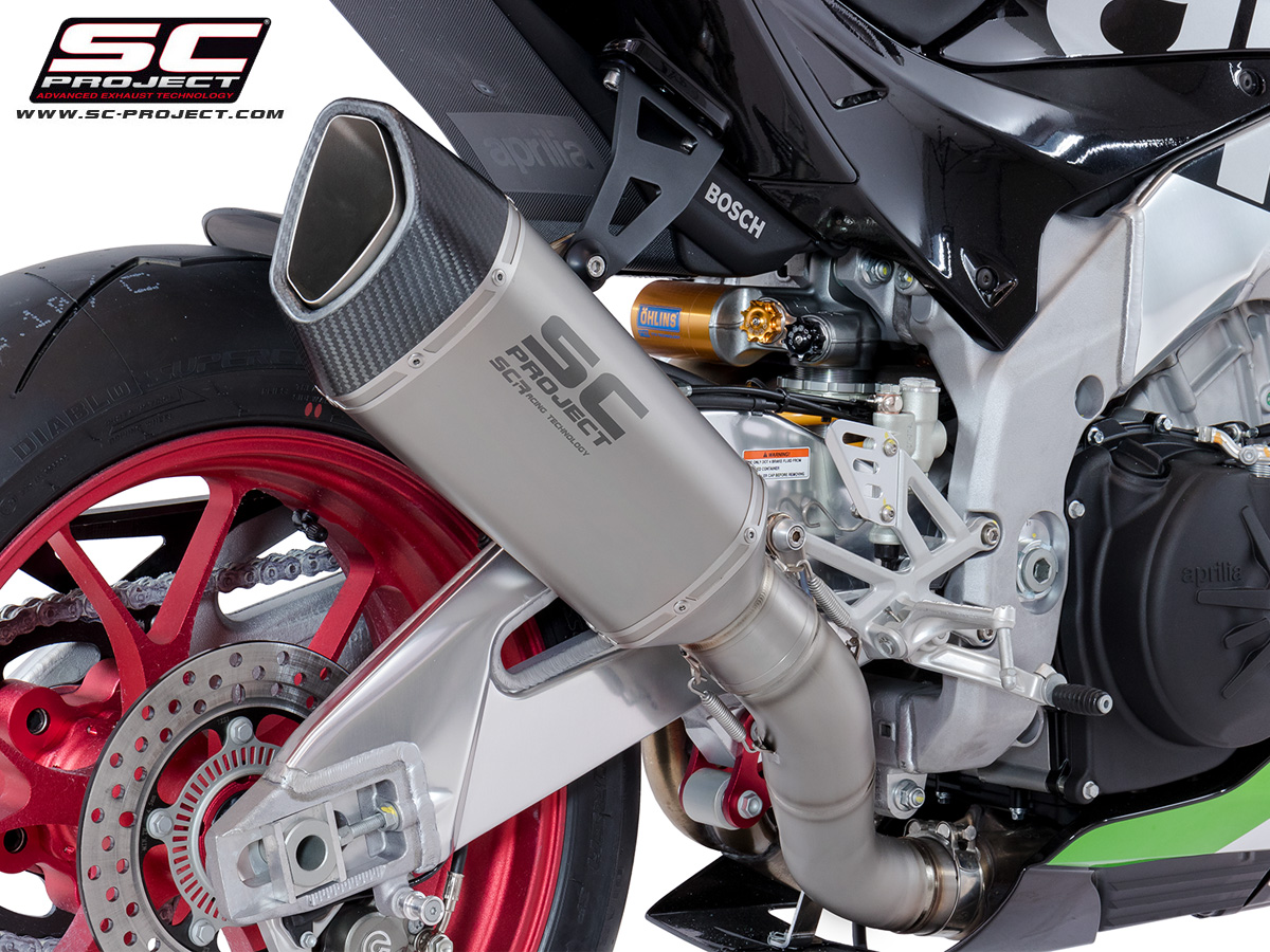 SC-Project 2018-2020 Aprilia RSV4  SC1-R Racing Exhaust