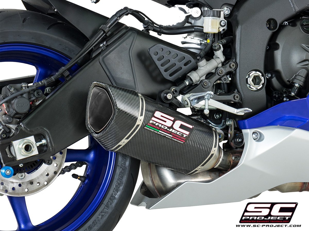 SC-Project SC1-R Slip On Low Mount 2017-2018 Yamaha YZF-R6