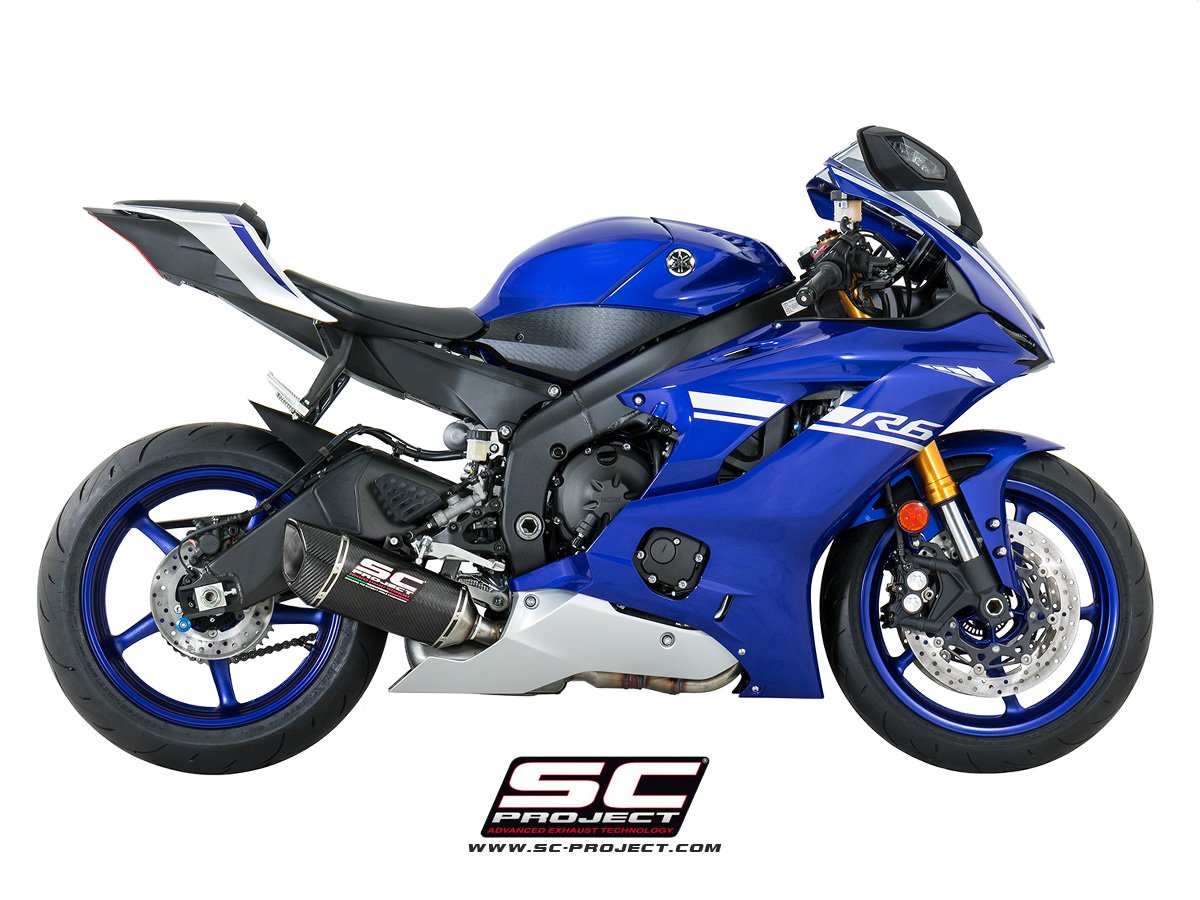 SC-Project SC1-R Slip On Low Mount 2017-2018 Yamaha YZF-R6