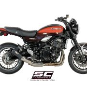 SC-Project Black Stainless S1-GP Slip On – Kawasaki Z900RS 2018-2019