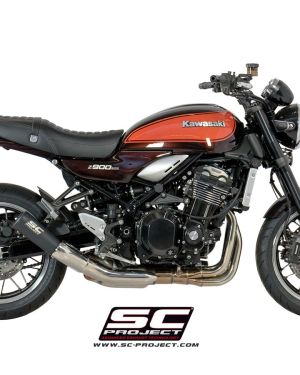 SC-Project Black Stainless S1-GP Slip On – Kawasaki Z900RS 2018-2019