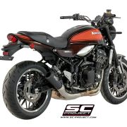 SC-Project Black Stainless S1-GP Slip On – Kawasaki Z900RS 2018-2019
