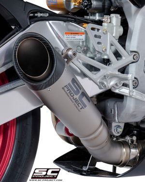 SC-Project S1 Low Mount Slip-on – Aprilia RSV4 RR/RF – Tuono V4 1100/Factory (2017-2020)