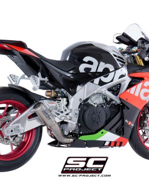 SC-Project Aprilia RSV4 (2017-2020) / Tuono V4 (2017-2019) CR-T Low Mount Racing Exhaust