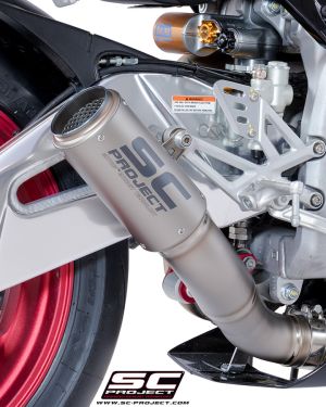 SC-Project Aprilia RSV4 (2017-2020) / Tuono V4 (2017-2019) CR-T Low Mount Racing Exhaust