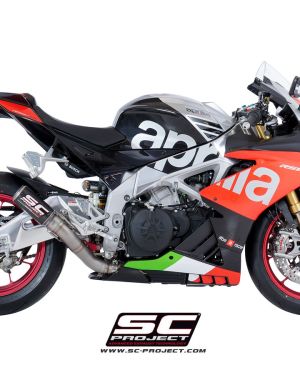 SC-Project 2018 Aprilia RSV4 CR-T High Mount Racing Exhaust