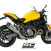 SC-Project Ducati Monster 1200 (17-18) & 1200R (16-18) SC1-R Titanium Exhaust