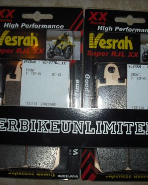 Vesrah VD-9053 SRJL-XX Brake Pads BMW S1000RR, MV Augusta, Ducati 996R, 999