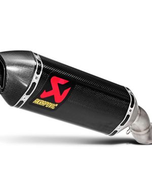 Akrapovic Street Legal Carbon Fiber Slip-On Muffler for 2016-20 Kawasaki Ninja ZX-10R / RR