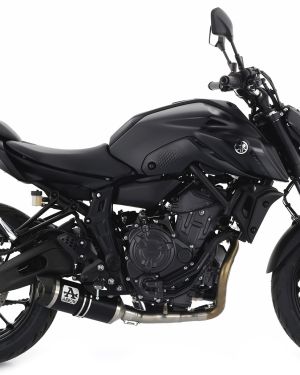 Arrow Aluminium Thunder ” Dark ” Silencer For Arrow Collectors For 2021 Yamaha MT – 07
