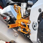 Sato Racing Rearsets GP Shift – Gold 17-18 Aprilia RSV4 / Tuono V4