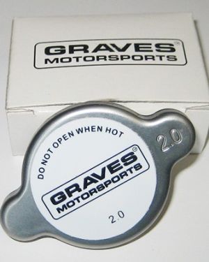 Graves Motorsports Works 2.0 Bar Radiator Cap