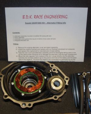 BDK Race Generator Kit – Suzuki 2009-2015 GSX-R1000 SRG1-K9