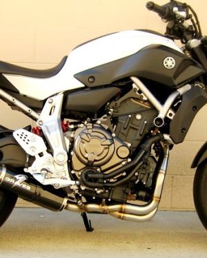 Graves Motorsports Yamaha FZ07 MT07 XSR700 R7 Full Exhaust System