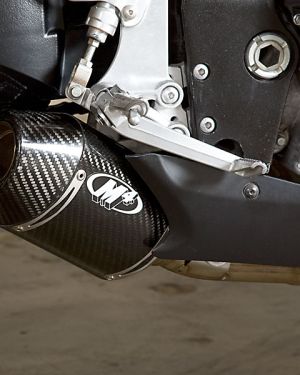 M4 STREET SLAYER SLIP-ON WITH CARBON CANISTER 2006-07 SUZUKI GSX-R600