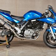 M4 RACE FULL SYSTEM WITH TITANIUM CANISTER 2004-10 Suzuki SV650